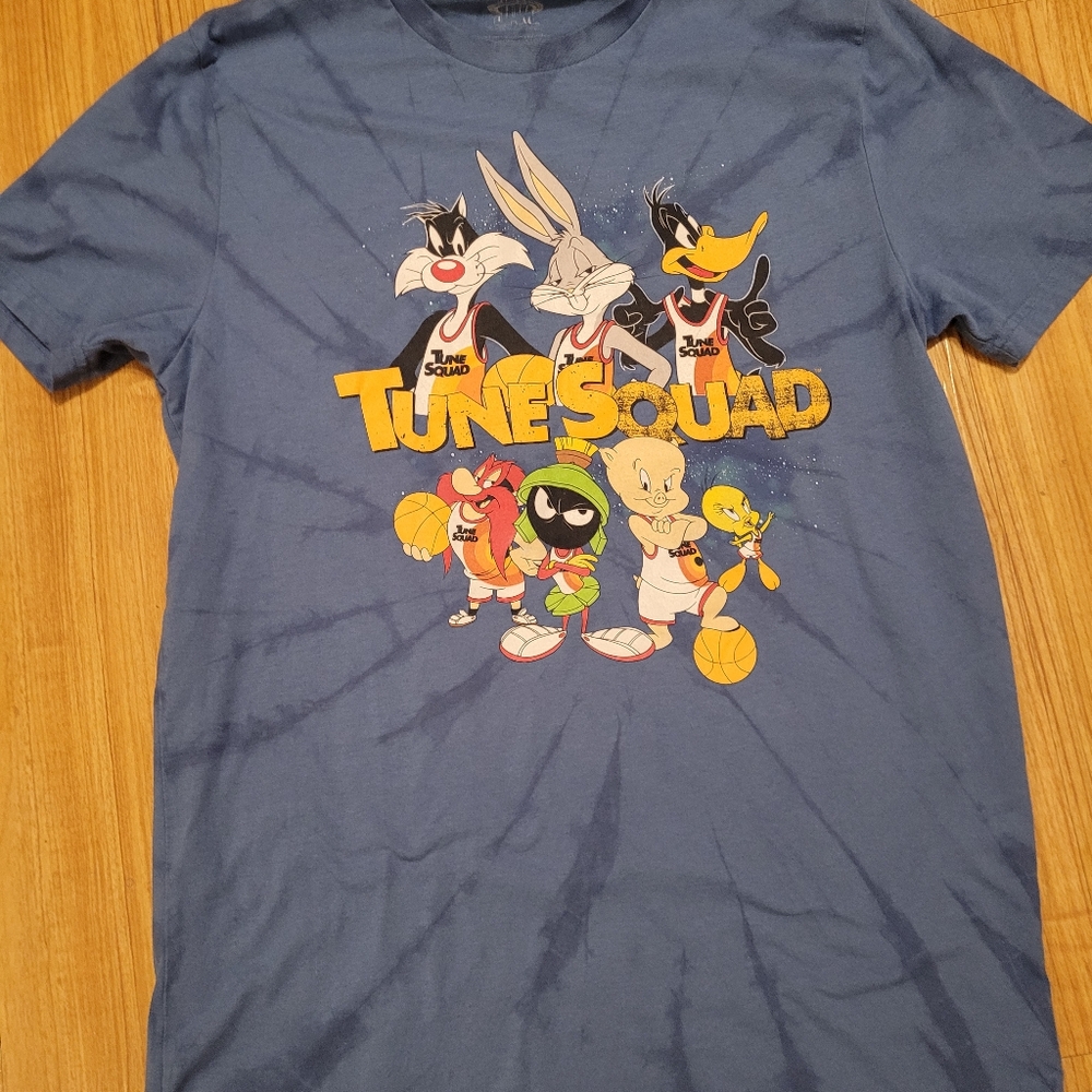 Space Jam Tune Squad Looney Tunes Bugs Bunny Donald Duck Unisex  T-Shirt Size M